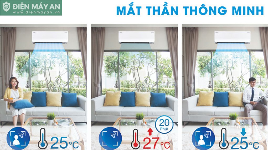 Điều Hòa Daikin Inverter 24000BTU 2 Chiều FTXM60XVMV